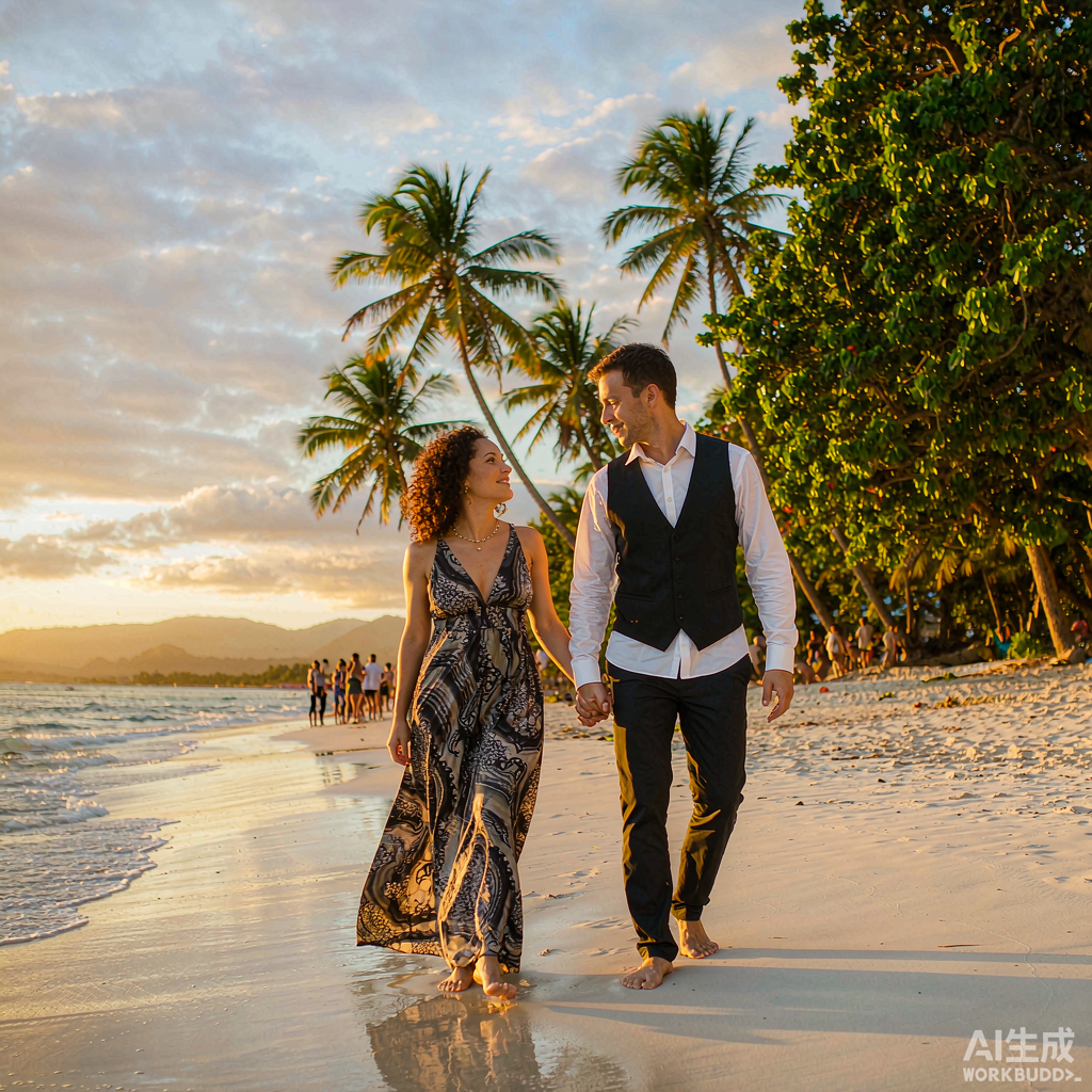 Mauritius honeymoon beach